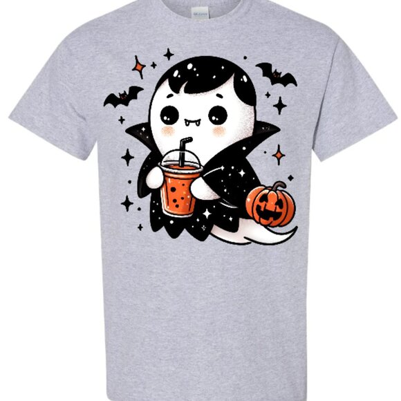 Cute Vampire ghost graphic tee - Picture 2 of 2